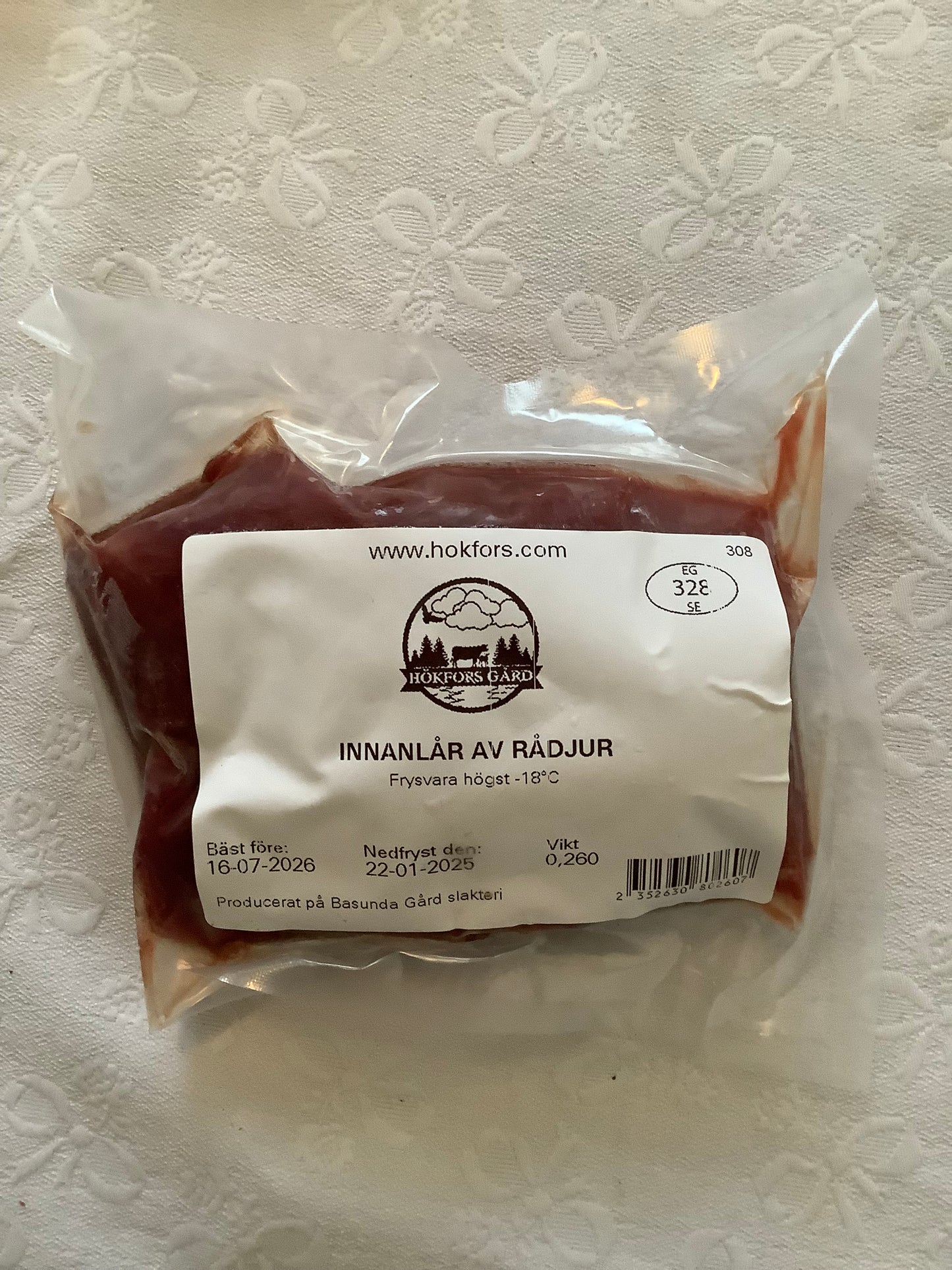 Innanlår av rådjur