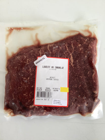 Lövbiff av innanlår 350-400gr Wagyu F1